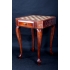 Chess table De Lux (without pieces)/ Carved / total height: 74 cm